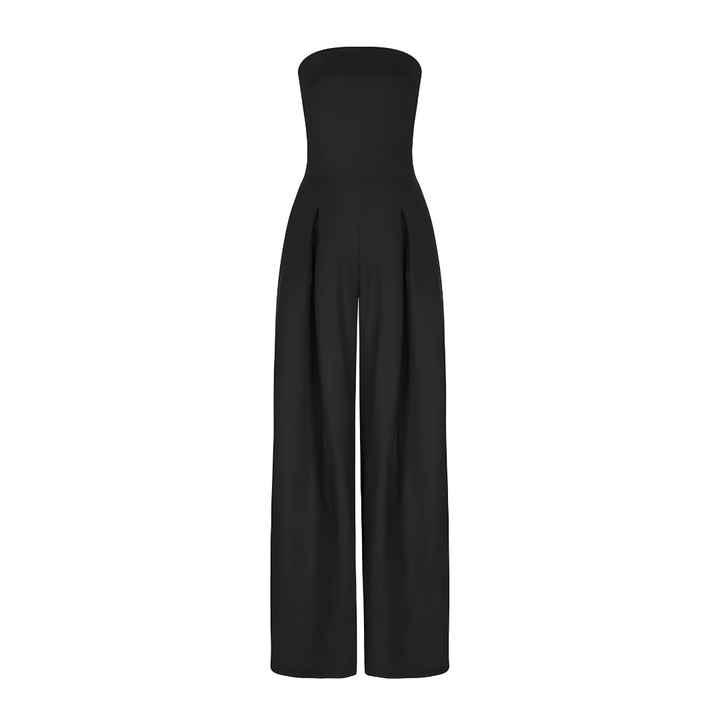 Xylah – Trägerloser Weitbein-Jumpsuit
