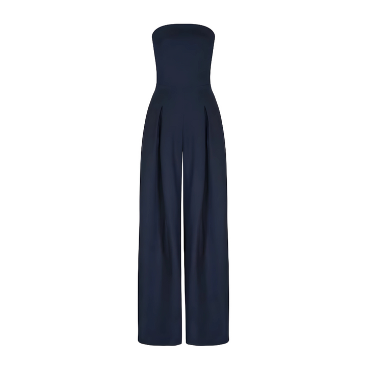 Xylah – Trägerloser Weitbein-Jumpsuit