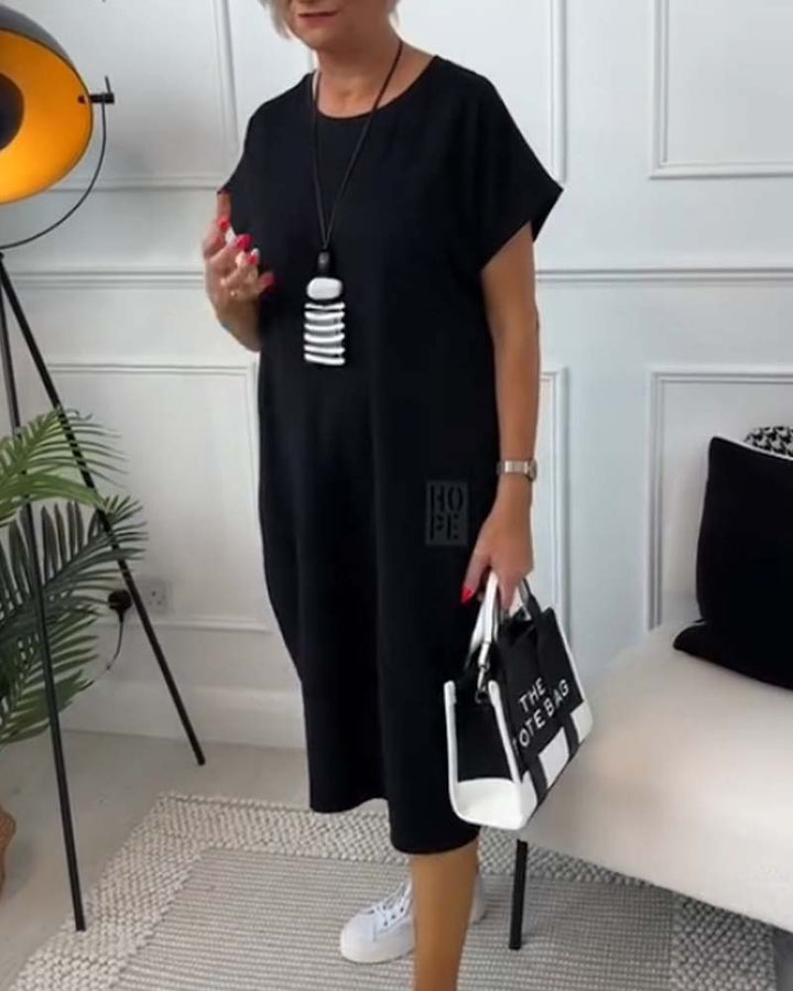 Zuzanna | Luftiges Sommerkleid mit Rundhalsausschnitt